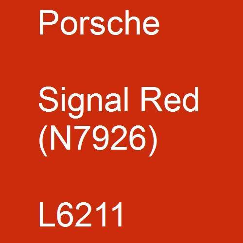 Porsche, Signal Red (N7926), L6211.